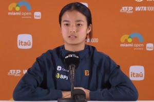 19岁埃亚拉：很荣幸斯瓦泰克曾参加我在纳达尔网校的毕业典礼