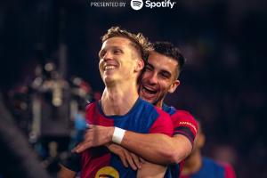 中间打个盹！巴萨联赛战绩↑↓↑：12轮11胜，8轮1胜，8轮全胜