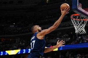 一柱擎天！戈贝尔10中9砍21分18板大号两双&多次暴扣 正负值+14