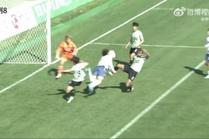 足协评议：喜都8号脚未踢到天贶9号头部且立即收腿，未判点球正确