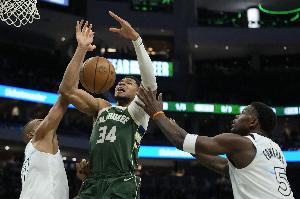 天壤之别森林狼若赢球排西部第4 结果被雄鹿超级逆转掉到第8