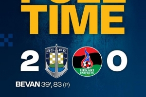 奥克兰城实现大洋洲冠军联赛四连冠，周通夺得个人第三冠