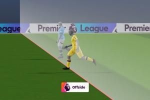 英超联赛首次使用半自动越位技术，确认埃泽进球越位无效