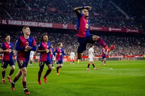 1-0莱加内斯，这是巴萨队史上第5在西甲凭借对手乌龙球1-0获胜