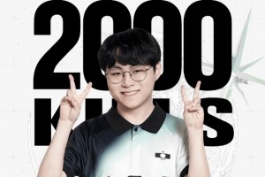 ShowMaker成为LCK历史第四位达成2000杀成就的中单选手
