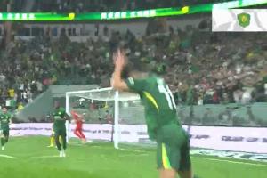 工体开SIU！方昊单车内切破门，国安开场28分钟1-0领先河南