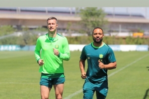 国安外援斯帕吉奇晒慢跑恢复照，球员因肌肉拉伤已缺战两场比赛