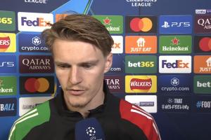 厄德高：我非常相信我们能逆转劣势，在伯纳乌我们就展现过实力