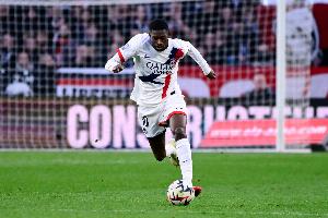 ESPN：巴黎对登贝莱赶上对阵阿森纳持乐观态度