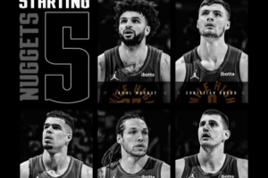 不变阵！掘金抢七首发：穆雷、布劳恩、小波特、戈登、约基奇