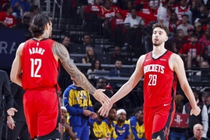 火勇抢七！帕金斯：追梦那身板咋扛得住申京+亚当斯两大巨兽呢？