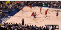 打出气势！戈登补篮回头就送钉板大帽 小波特三分继续开火