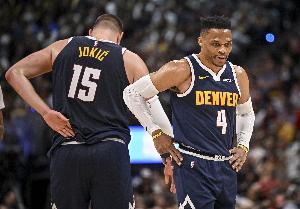 全员竞争力！掘金在抢七大战中有6人得分15+ NBA历史首队