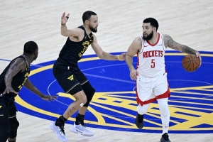 火勇将抢七！鲍勃-迈尔斯：火箭现在气势如虹 勇士得如何应对呢