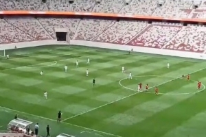 即将投入使用？西安国际足球中心正进行测试赛，可容纳6万人