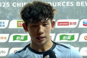 刘诚宇谈中超处子球：比赛正常发挥，希望有更多进球帮助申花