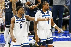 森林狼本场三分29中5&命中率17.2% 首轮G5赢湖人时三分47中7