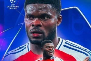 次回合看你发挥！托马斯社媒晒客战巴黎个人海报