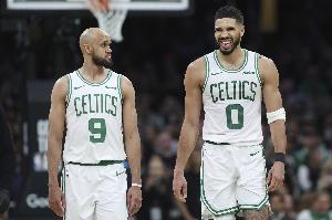 过去5年的卫冕冠军都没有突破第二轮 目前凯尔特人0-2落后