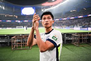 郑浩乾：只要上场就拼尽全力帮助球队 会一直把海港支云放在心里