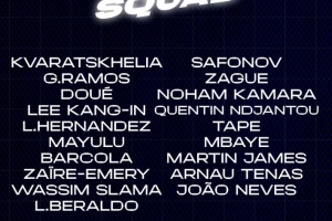 巴黎公布本轮法甲大名单：K77领衔，登贝莱&多纳鲁马等多人缺战