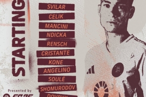 罗马VS亚特兰大首发：苏莱出战，德凯特拉雷、雷特吉、卢克曼在列