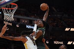 率队再次杀入西决 爱德华兹：我们还没有满足感