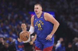 定海神针！约基奇生死战场均26.2分12.7板6.7助 真实命中率60.9%