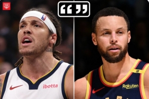 二级拉伤！美网友：戈登能带伤打为啥库里不行 吓尿了不敢打？