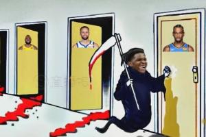 死神来了华子季后赛已击败KD&约基奇&詹姆斯&库里 将对阵鸭梨