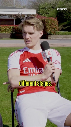 厄德高谈年少足球偶像：有段时间梅西，有段时间C罗，还有D席小法