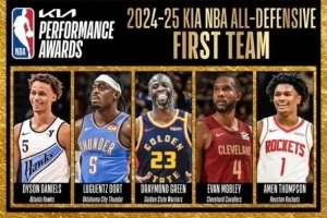 年度防守阵容：聊聊阿门卡马拉戴森和雷霆那几位