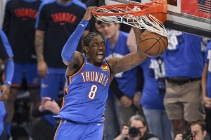 抢断反击拿手绝活！西决前两场利用失误得分：雷霆53 森林狼20