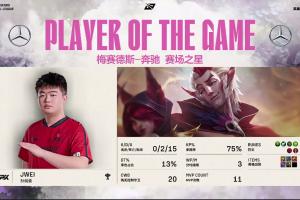 纯纯的辅距！Jwei洛多次完美开团斩获对局MVP！