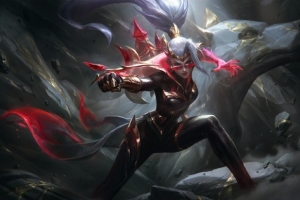 Uzi名人堂皮肤原画：传奇，自当高歌；猎心永存，联盟不朽