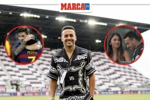 巴萨系再+1？佩德罗现身迈阿密国际主场，他和拉齐奥合约将到期