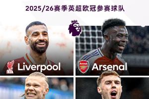 军城车枪雀刺6选2！ESPN：下赛季欧冠一档队可能要面对两支英超队