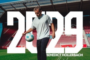 官方：美因茨签下柏林联合24岁中锋霍勒巴赫 据悉转会费1200万欧