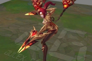 这建模真丑到爆吧？多形态展示 Uzi联盟不朽卡莎建模图曝光