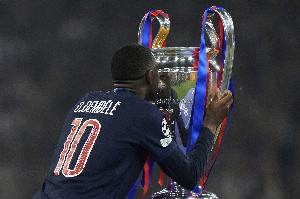 已改口！德尚：我100%支持登贝莱拿金球 他的表现毫无疑问配得上