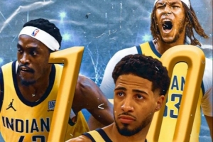 雷霆上一次在主场不敌东部球队要追溯到去年3月 对手也是步行者