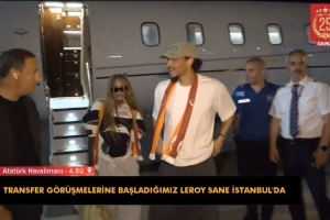 转战土超！萨内已抵达伊斯坦布尔，准备加盟加拉塔萨雷