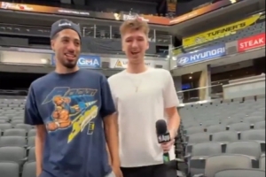 懂事布泽利斯采访G4 不想看起来比哈利伯顿高&两人互换位置