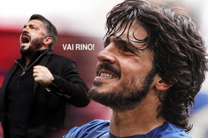 加图索执掌国家队帅印，米兰祝福：意大利在召唤！加油！❤️