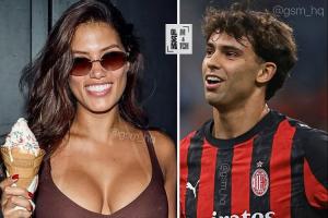 25岁的亿元先生菲利克斯与性感女郎厮混，而他队友在踢世俱杯