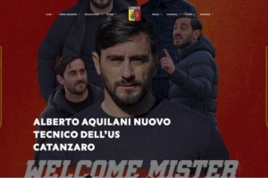 意乙卡坦扎罗官方：阿奎拉尼执教球队，签约2年