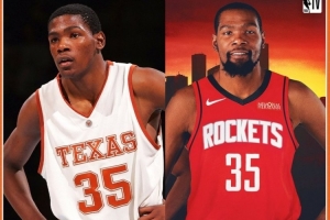 回到梦开始的地方！杜兰特曾就读德克萨斯大学 时隔18年重返得州