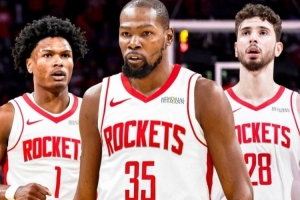 得到KD！A-史密斯：为休斯敦火箭点赞 他们现在绝对是冠军争夺者