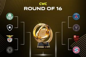 【死亡半区】目前的积分榜，巴黎&拜仁&国米&皇马&曼城同半区