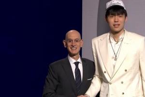 杨瀚森第16顺位被选中！管泽元：太了！NBA终于又要有中国人的故事了